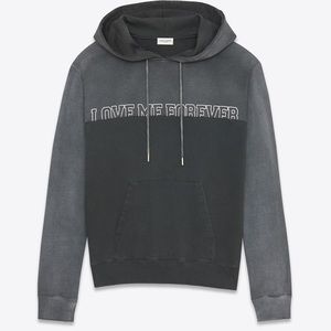 Saint Laurent Love Me Forever Or Never Hoodie
